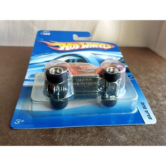 2005 Hot Wheels BAJA BUG Fluorescent Orange MYSTERY CARS KAR KEEPER INT'L CARD! - Picture 12 of 16